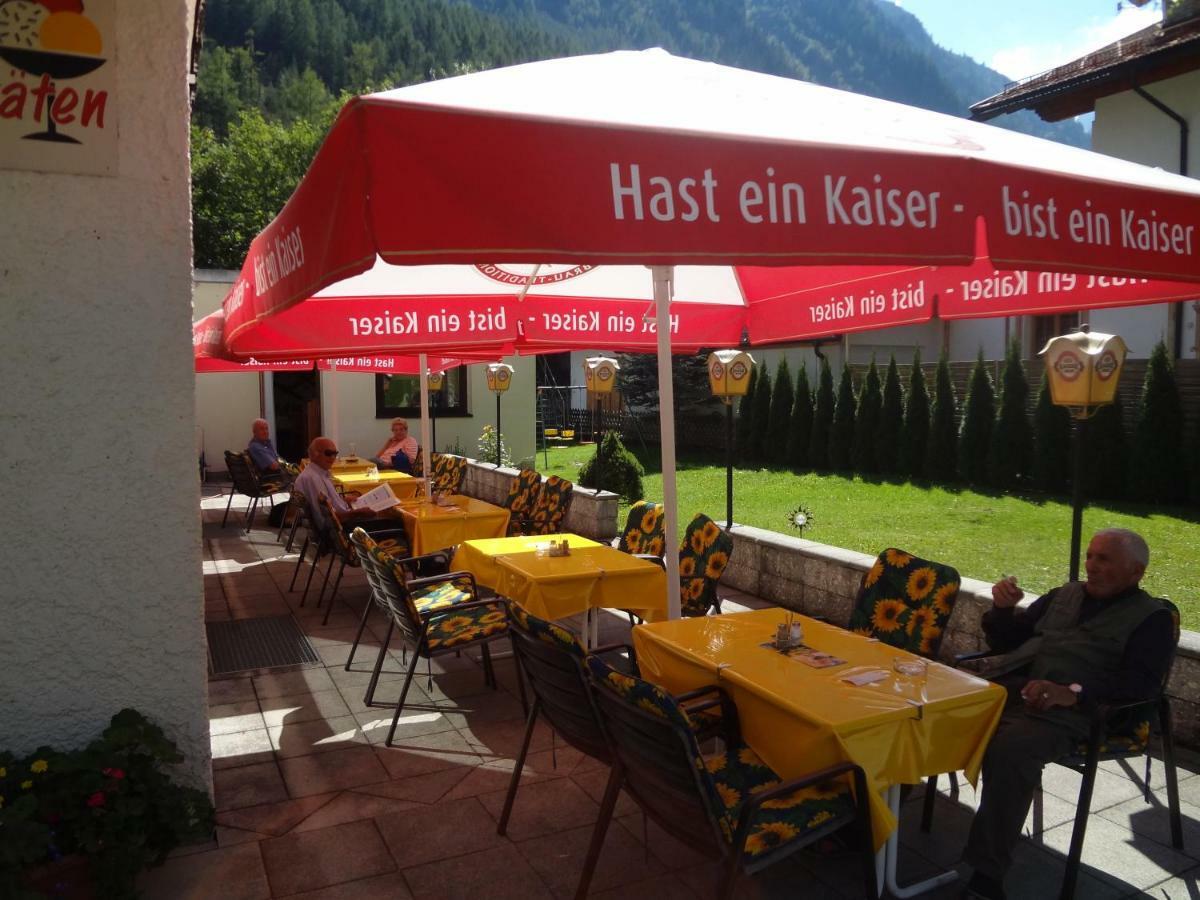 Pension Nina & Gasthof Alpenrose Gschnitz Exterior photo